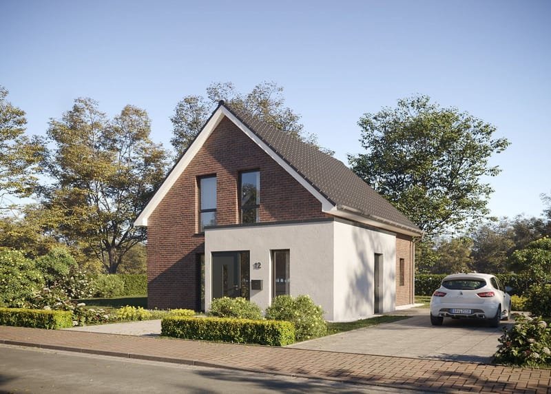 Beispielhaus in Gartengestaltung 1, Blickwinkel 1
